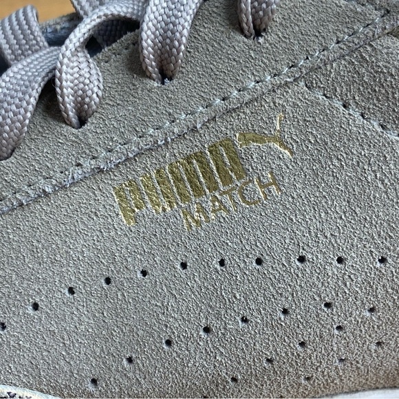 Puma Match Snake Leather Low Top Lace-up Casual Sneakers Women's size US 8 - Picture 6 of 10